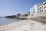 A pie de playa. Pontevedra