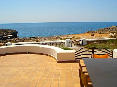 Casa para 6 personas. 1ª Linea de mar Menorca