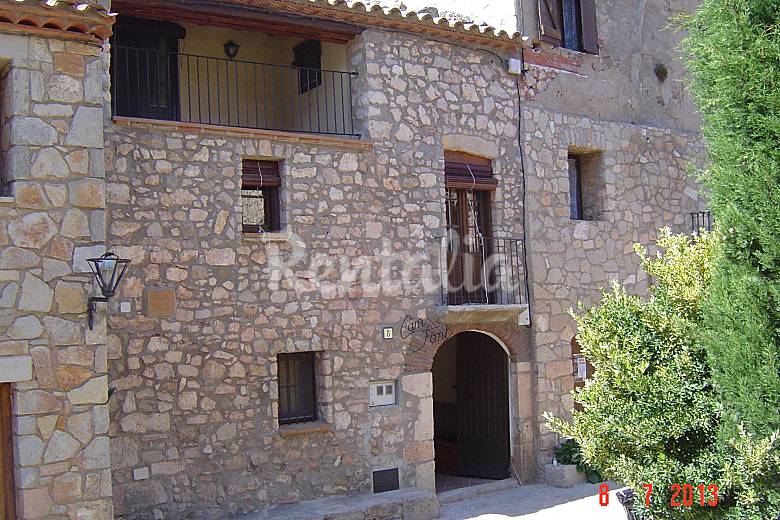 Casa en alquiler en entorno de montaña Siurana - Siurana (Cornudella de