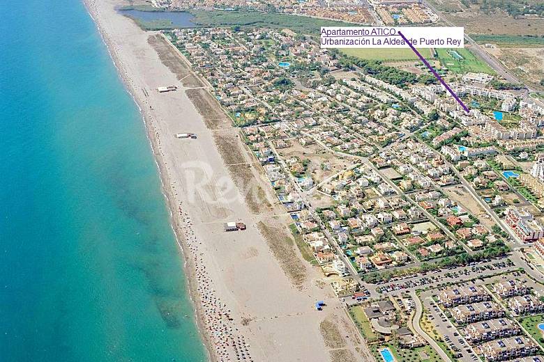 Atticapartamet only 270 meters from the beach Puerto Rey (Vera