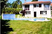 Casa con piscina / 7 pax 800 m  playa Pontevedra