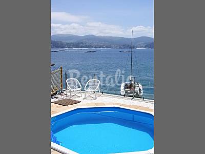 Casa en primera línea de playa Pontevedra