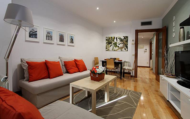 16 Sala Madrid Madrid Apartamento - Sala