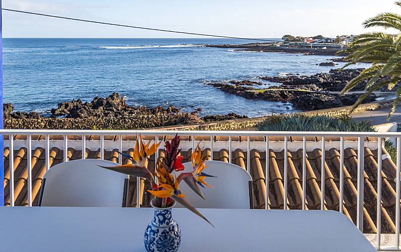 Porto Terraço Ilha Terceira Vila da Praia da Vitória Apartamento - Terraço