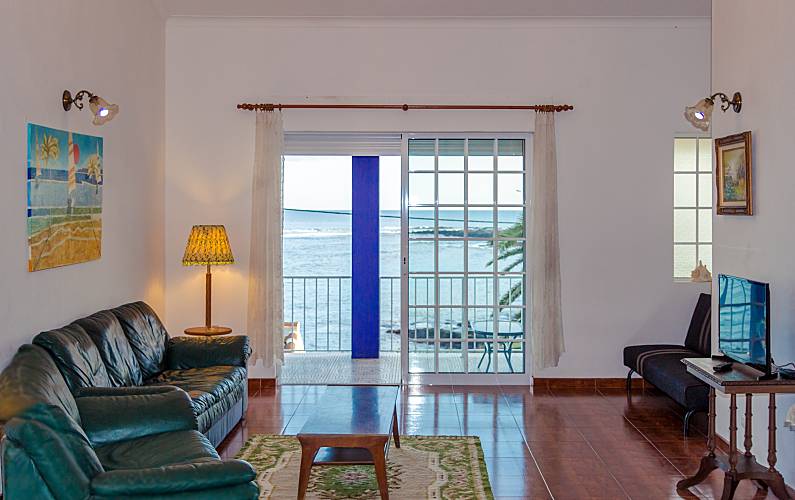 Porto Sala Ilha Terceira Vila da Praia da Vitória Apartamento - Sala