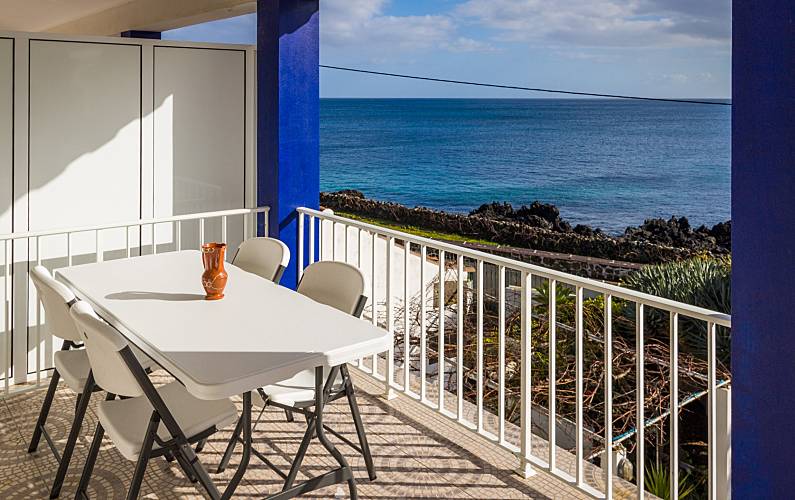 Porto Terraço Ilha Terceira Vila da Praia da Vitória Apartamento - Terraço