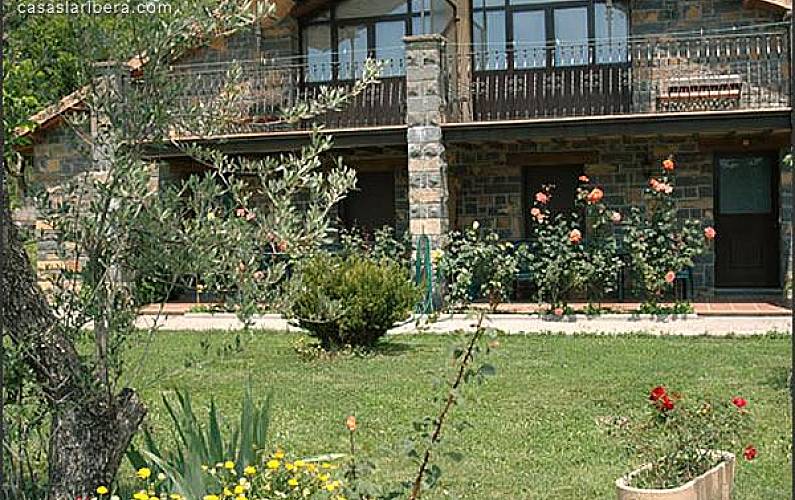 Casas Jardim Huesca Puértolas Casa rural - Jardim
