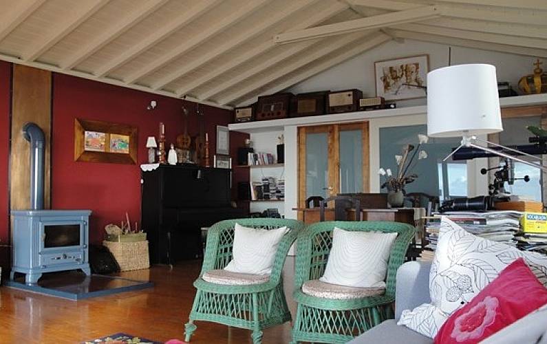 Quinta Sala Ilha do Faial Horta Casa rural - Sala