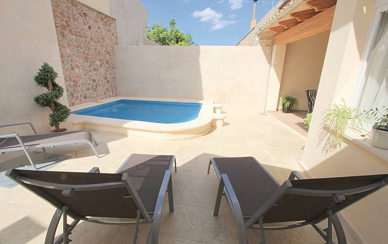 Haus Terrasse Mallorca Ariany Ferienhaus - Terrasse