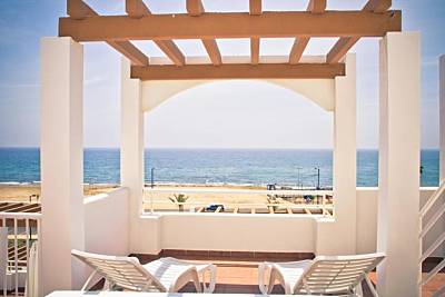Apartamento en 1ª linea de playa. Mojacar Almería
