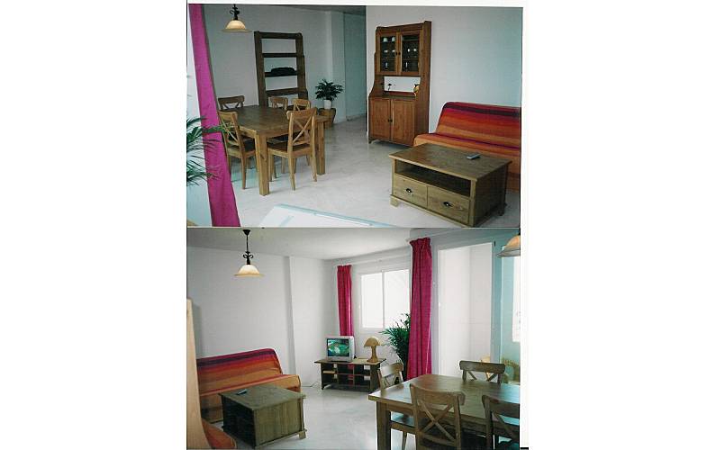 Wohnung Wohnzimmer Málaga Estepona Ferienwohnung - Wohnzimmer