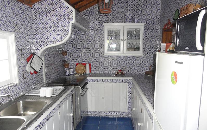 Casa Cozinha Ilha de São Miguel Povoação Villa rural - Cozinha