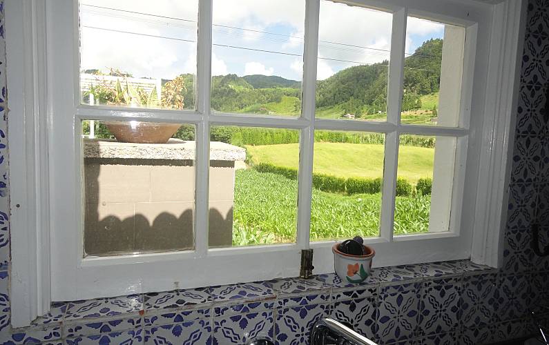 Casa Cozinha Ilha de São Miguel Povoação Villa rural - Cozinha