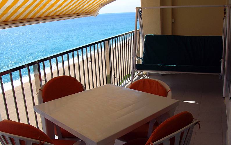 Wohnung Terrasse Girona Castell-Platja d'Aro Ferienwohnung - Terrasse