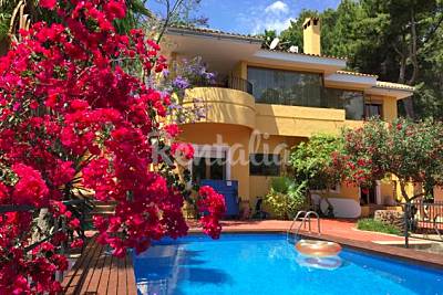 Espléndida Villa con vistas al mar en Palma  Mallorca