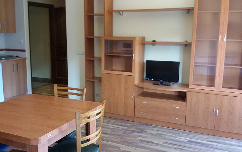 Wohnung Wohnzimmer Teruel Camarena de la Sierra Ferienwohnung - Wohnzimmer