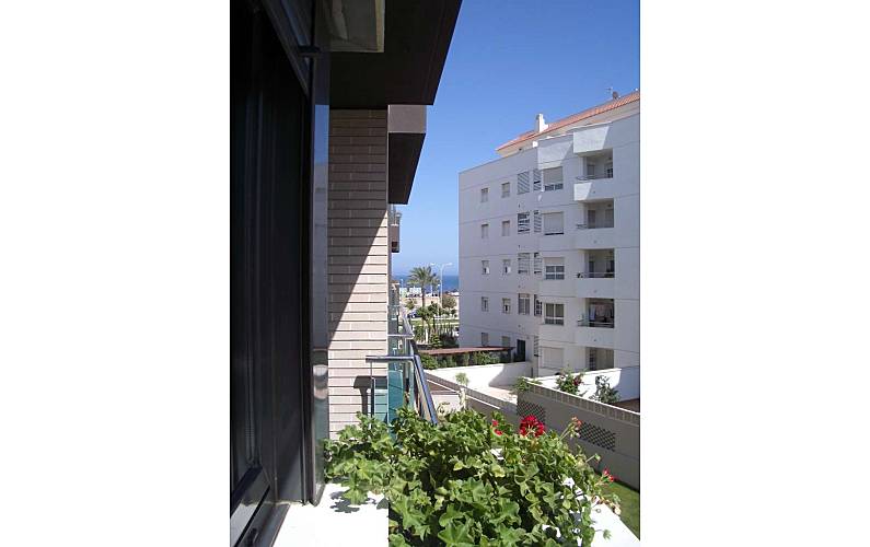 Wohnung Ausicht aus dem Haus Almería Roquetas de Mar Ferienwohnung - Ausicht aus dem Haus