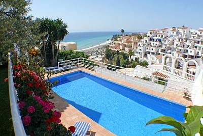 Villa con encanto, piscina privada y vistas al mar Málaga