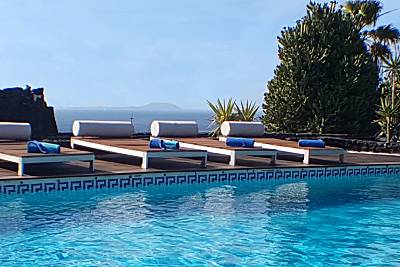 Villa Abaego Gran villa de lujo con vistas al mar Lanzarote