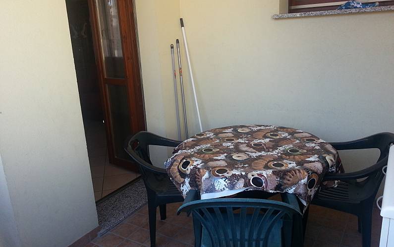 Apartamento para 4-6 pessoas a 150 m da praia Rimini - Terraço