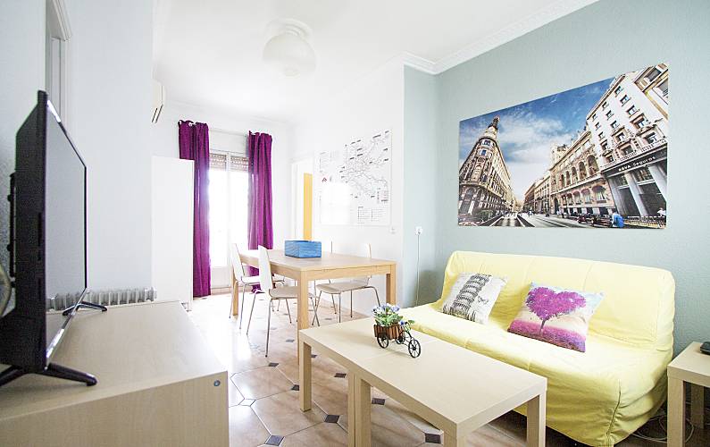 4 Sala Madrid Madrid Apartamento - Sala