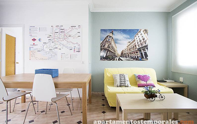 4 Sala Madrid Madrid Apartamento - Sala