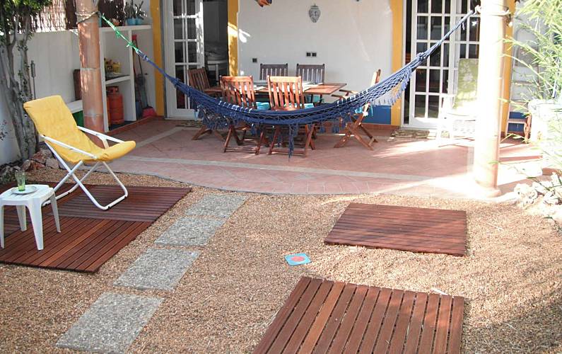Apartamento de charme 150m da Ria jardim e BBQ Algarve-Faro - Jardim