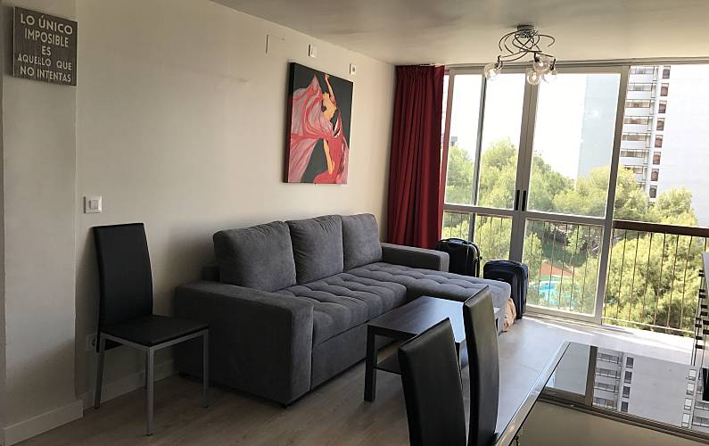 Apartamento para alugar a 1000 m da praia Alicante - Sala
