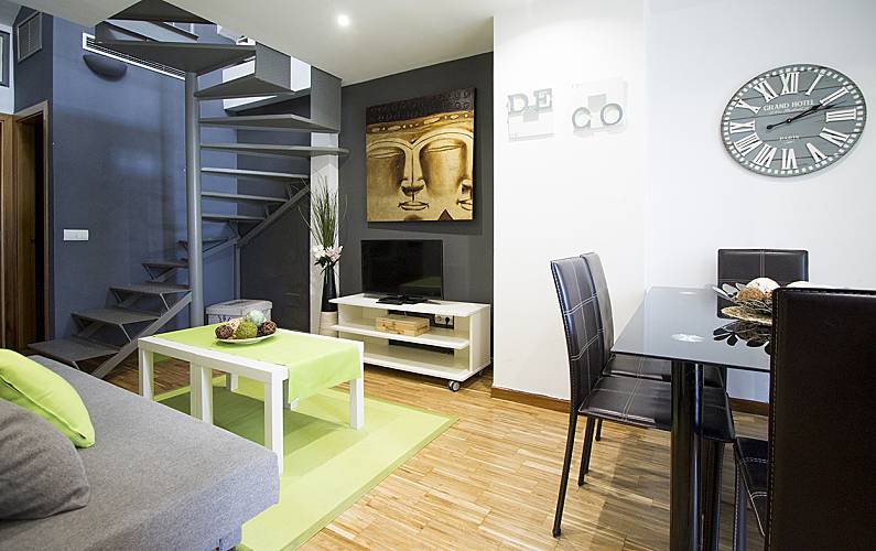 9 Sala Madrid Madrid Apartamento - Sala