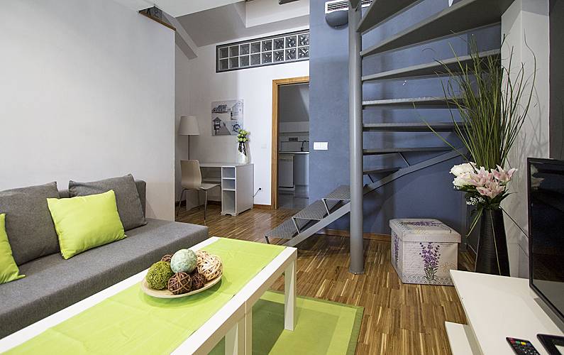 9 Sala Madrid Madrid Apartamento - Sala