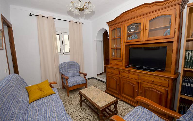 Apartamento para alugar a 300 m da praia Cádis - Sala