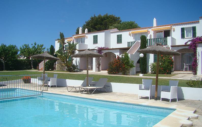12 Außenansicht des Hauses Menorca Ciutadella de Menorca Ferienwohnung - Außenansicht des Hauses
