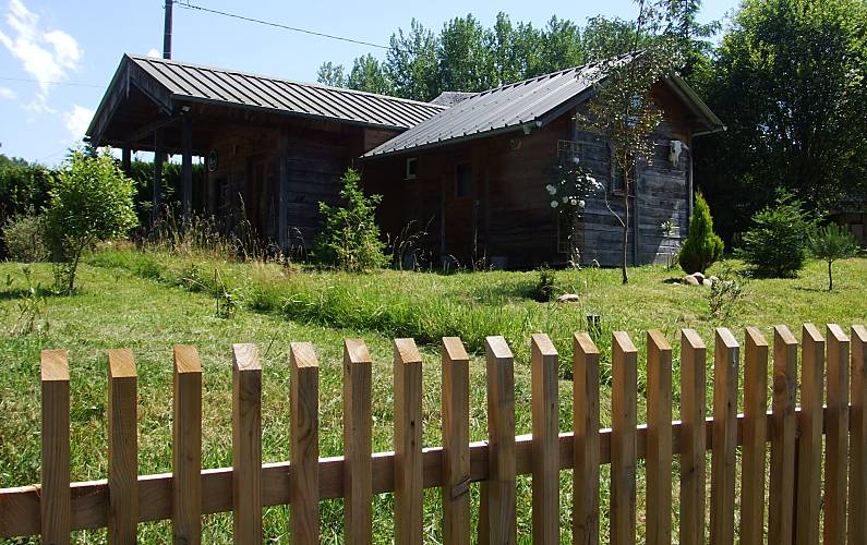 Haus Außenansicht des Hauses Pyrénées-Atlantiques Lasseube Ferienhaus auf dem land - Außenansicht des Hauses