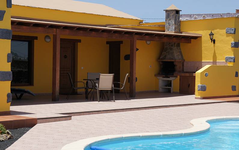 Villa Terraço Forteventura La Oliva vivenda - Terraço