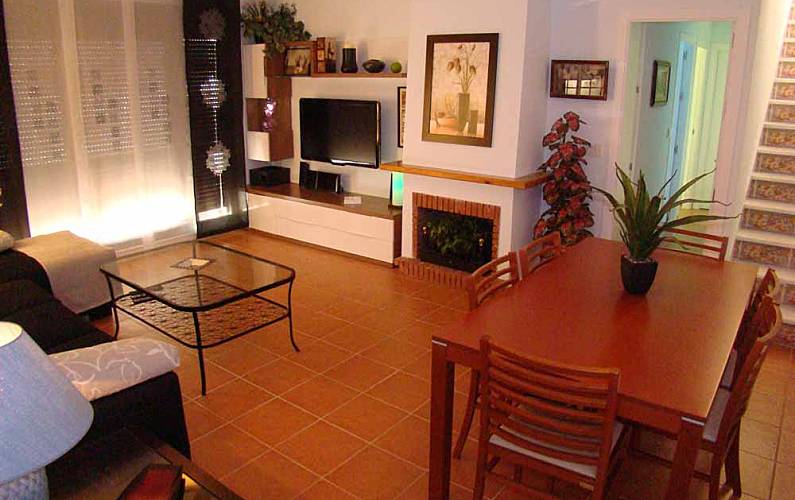 Wohnung Wohnzimmer Cádiz Barbate Ferienwohnung - Wohnzimmer