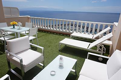 Apartament vistas al mar y acantilado a 180 m de la playa Tenerife