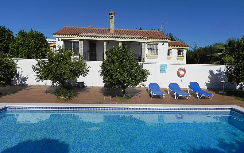 Casa Terrasse Cadix Conil de la Frontera villa - Terrasse