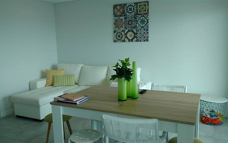 Azulejo Sala Algarve-Faro Vila Real de Santo António Apartamento - Sala