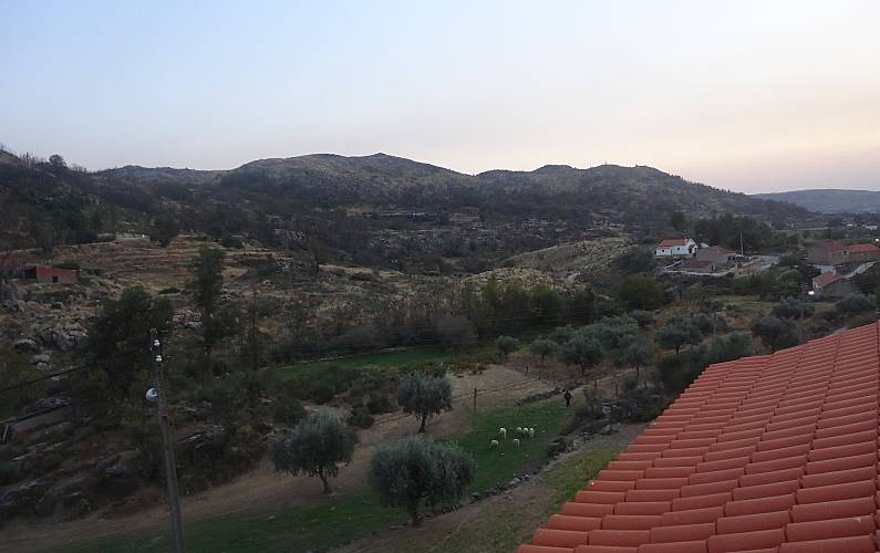 Casas Vistas da casa Guarda Sabugal Casa rural - Vistas da casa