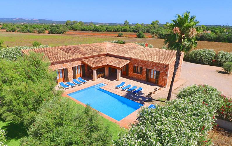 Can Mallorca Campos Villa auf dem Land - 