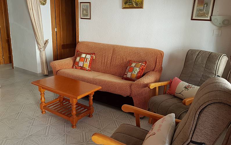 8 Sala Almeria Carboneras Apartamento - Sala