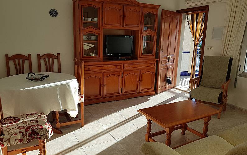 8 Sala Almeria Carboneras Apartamento - Sala