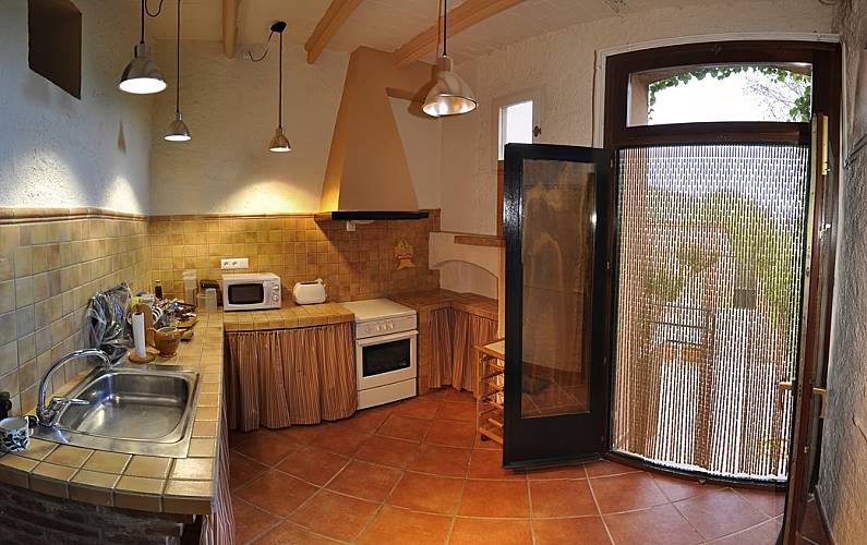 Casa para 8 personas con jardín privado - Darnius (Girona/Gerona) Empordá