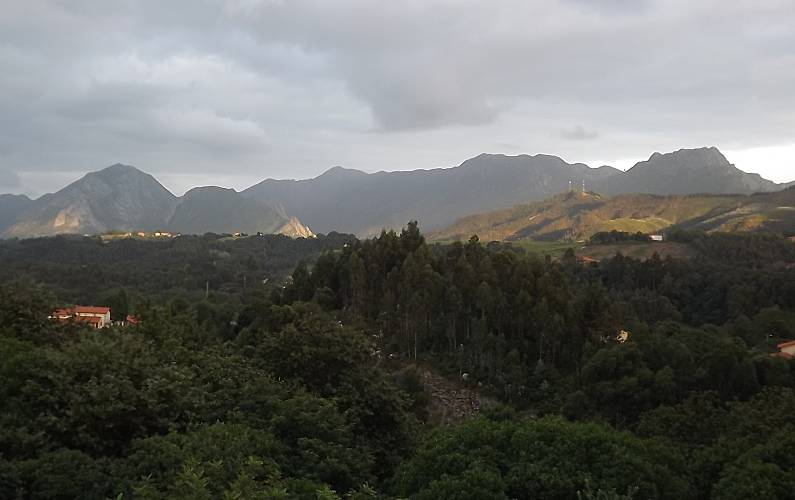 Haus Ausicht aus dem Haus Asturien Ribadesella Ferienhaus auf dem land - Ausicht aus dem Haus