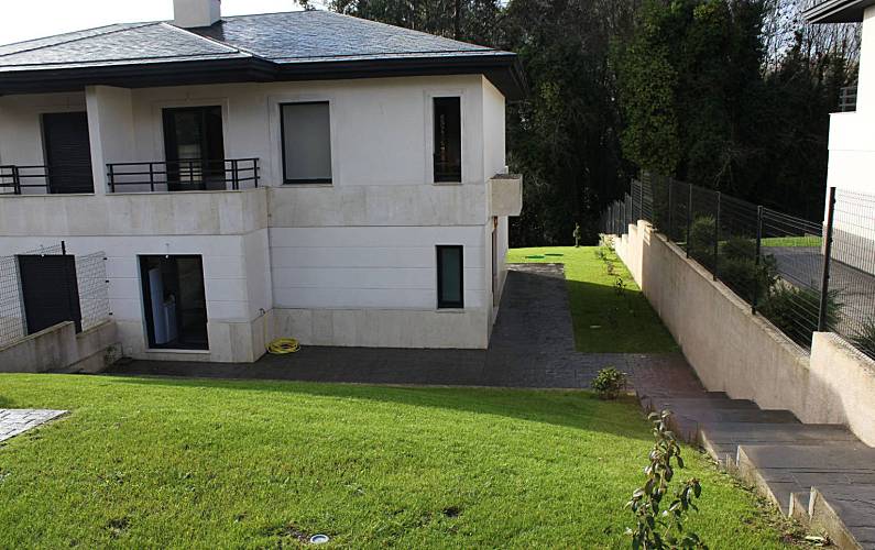 Haus Außenansicht des Hauses A Coruña Fene Ferienhaus - Außenansicht des Hauses