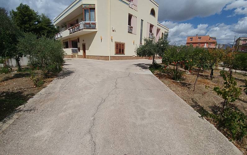 Wohnung Außenansicht des Hauses Agrigent Sciacca Ferienwohnung - Außenansicht des Hauses