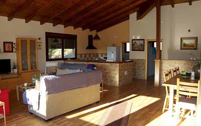 House Living-room Ávila Candeleda Cottage - Living-room
