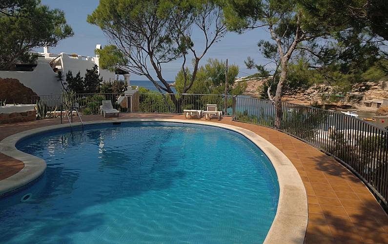 Haus Schwimmbad Ibiza San José Ferienhaus - Schwimmbad