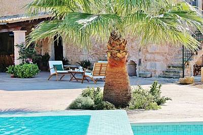 SON GABRIELA- Finca en Llucmajor. Ideal familias. Son Gabriela. Piscina privada. Aire acondicionado. - WiFi Gratis Mallorca