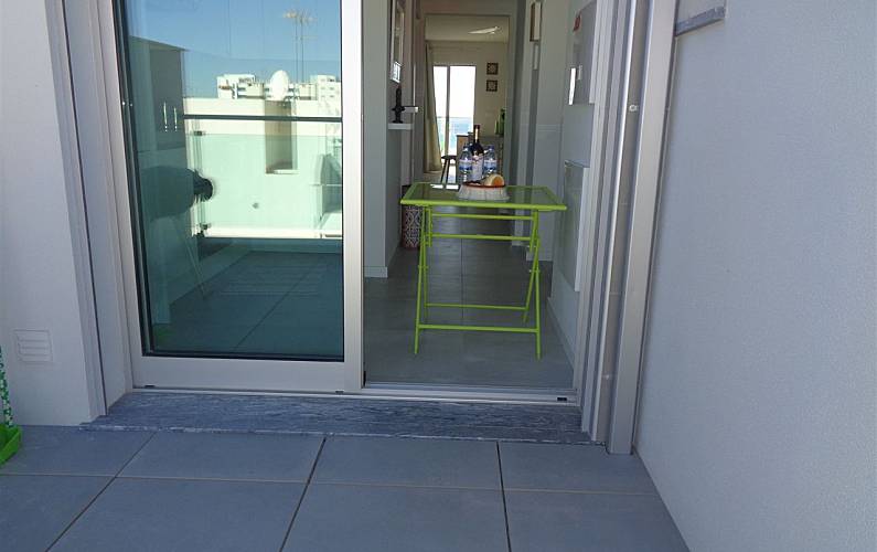 Azulejo Terraço Algarve-Faro Vila Real de Santo António Apartamento - Terraço